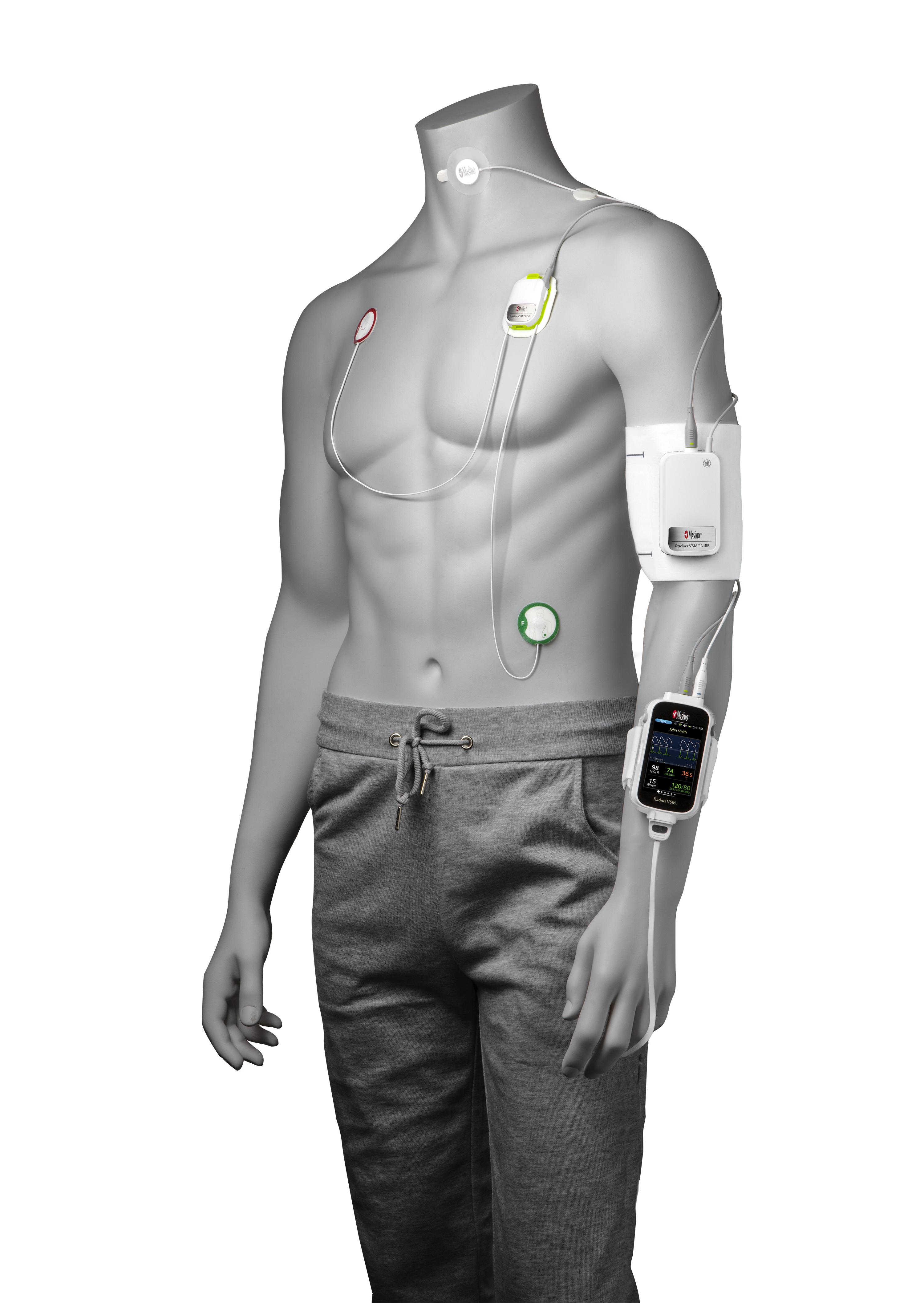 mannequin wearing radius vsm armband